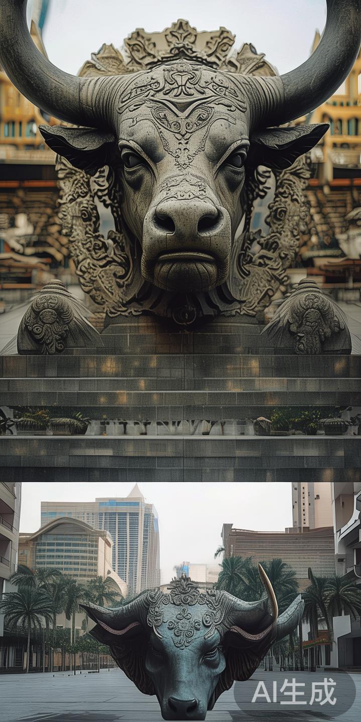 澳门新葡京牛首雕塑的历史演变与现代建筑中的创新设计探索 随着时间推移,牛首形象经历了从实用到象征的转变。早